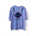 UCLA Bruins Football Roster T Shirt Mens 2XL Blue Double Sided Graphic