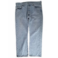 Levi's 501 Original Fit Jeans Men's 36x29 Light Wash Button Fly Denim