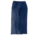 Brandy Melville Sweatpants Womens Blue Wide Leg Lounge Drawstring Casual