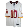 Nike Washington Commanders Robert Griffin III 10 NFL Field Jersey Mens XL White