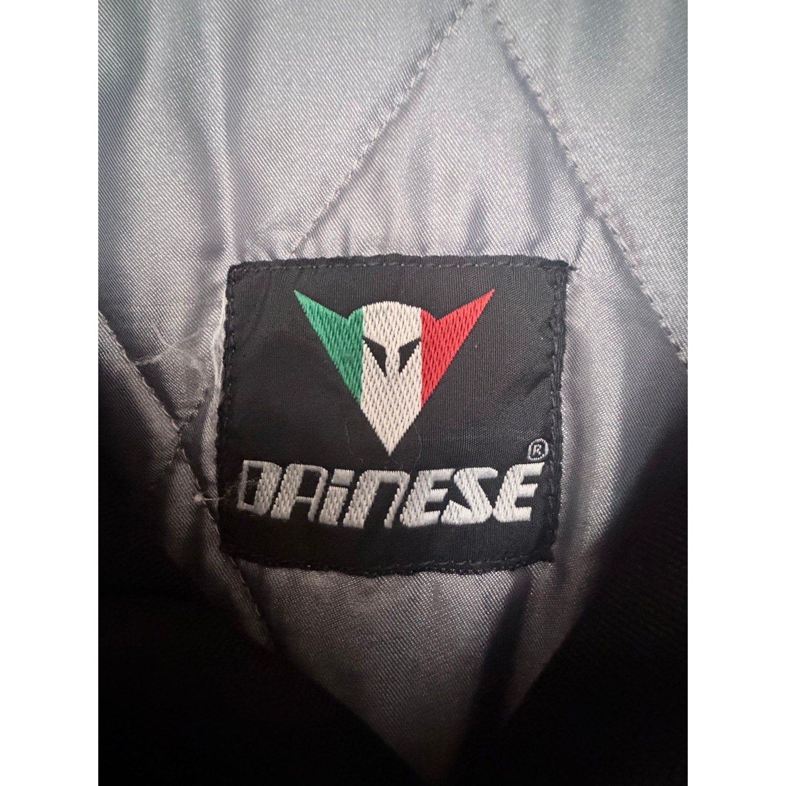 Vintage Dainese Motorcycle Jacket Mens Size 50