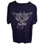 Crazy Shirts Men's Navy Blue Key West Dive Company T-Shirt — back view