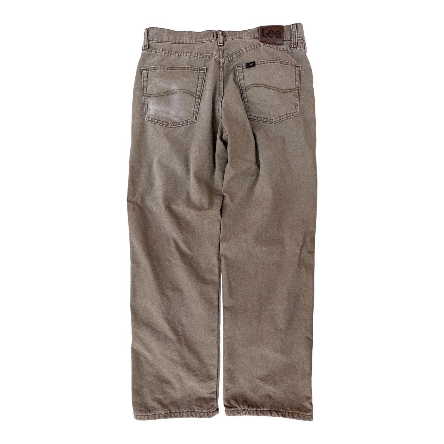 Lee Straight Fit Khaki Pants Mens 32x30 Casual Work Pants