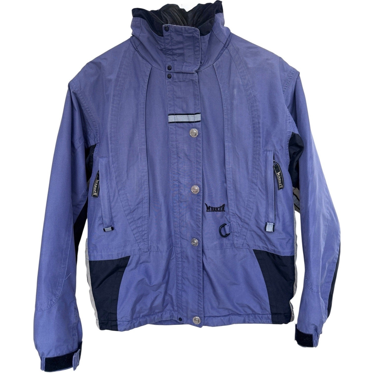 Marker Ski Jacket Women's Size 6 Purple Insulated Winter Snow Coat