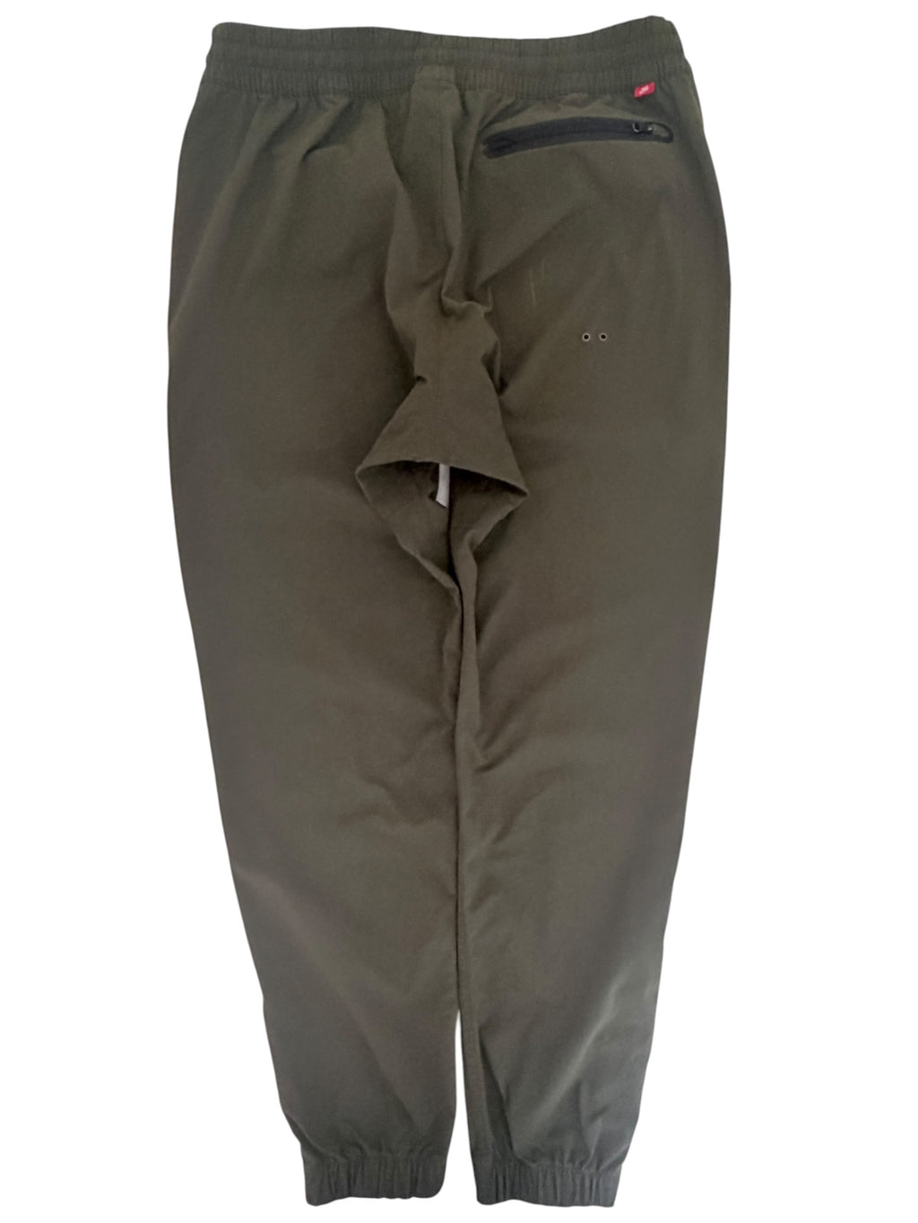 Nike Men's Green Oversized Activewear Pants — back view