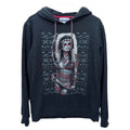 Riot Society Mens Graphic Hoodie Gray Tribal Print Pullover Medium