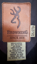 Browning Men's Brown Colorblock Jacket — brand label