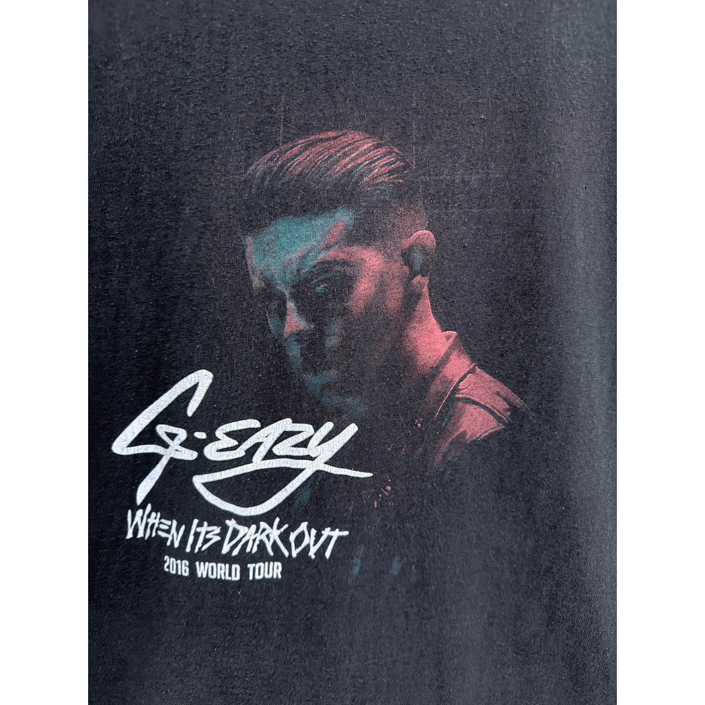 G-Eazy When Its Dark Out Tour T Shirt Mens Medium Black Rap Concert Tee 2016