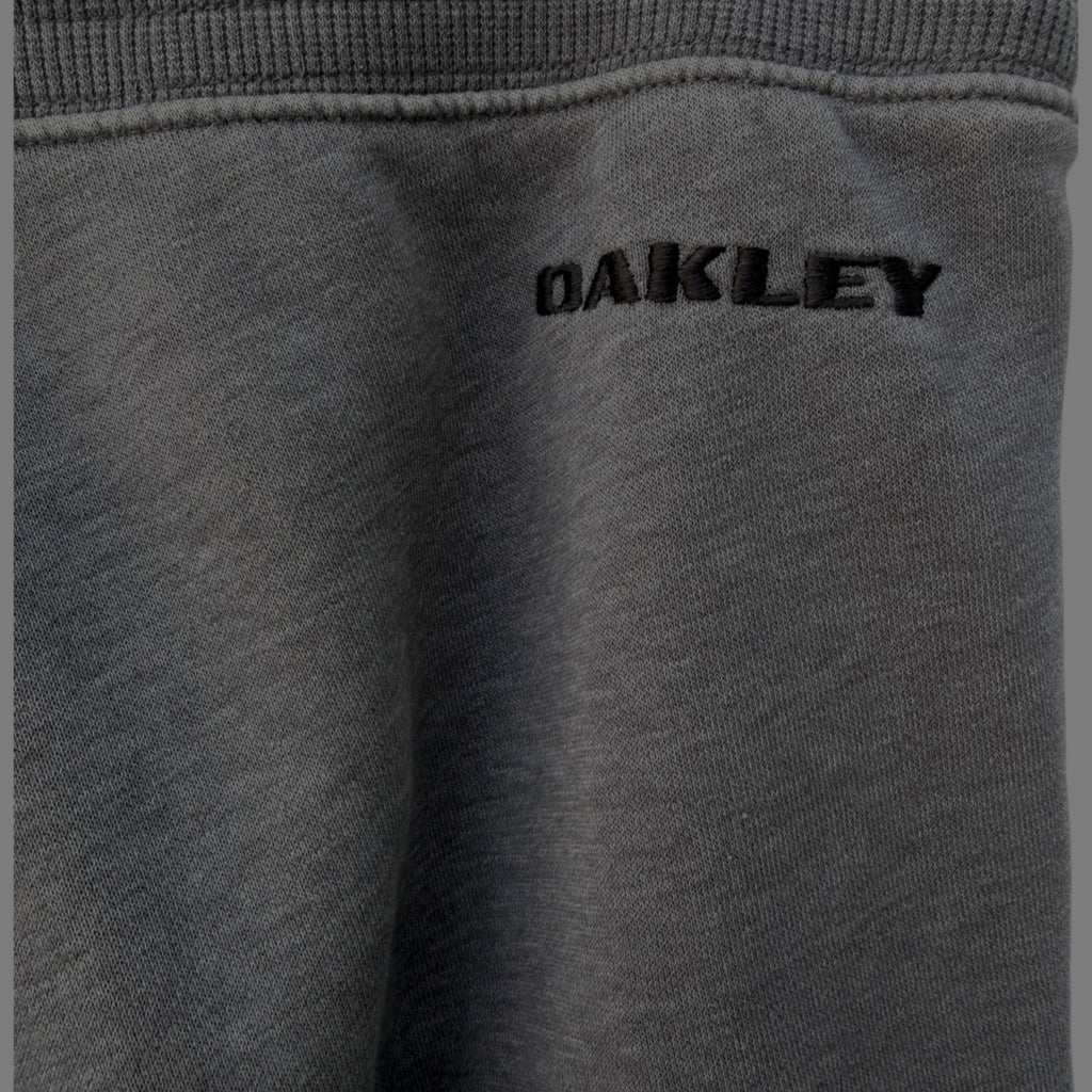 2000s Oakley Fleece Jogger Sweatpants Womens Petite Small Gray Athletic Logo