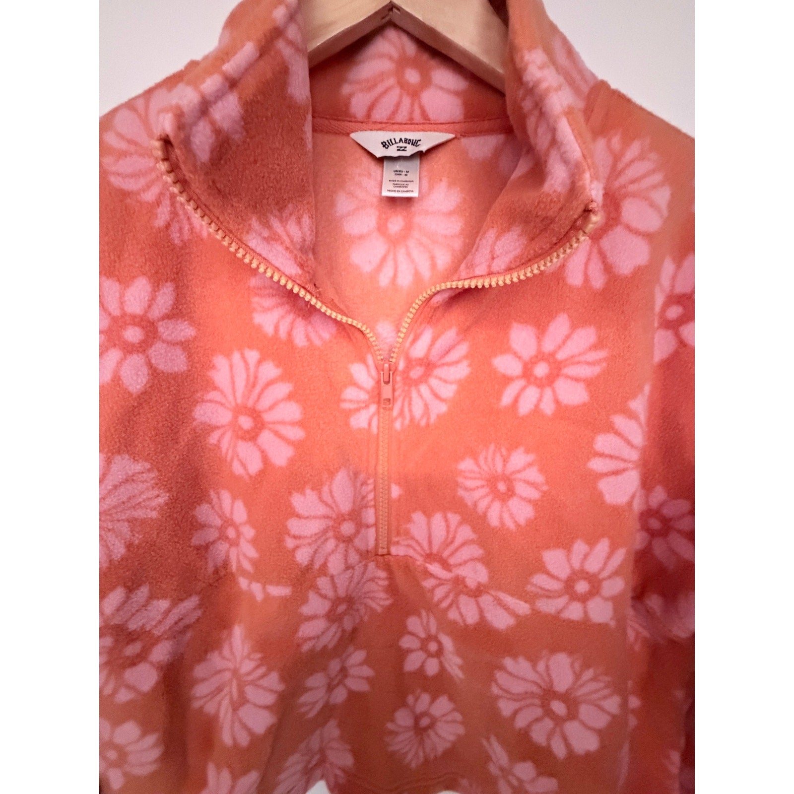 Anthropologie Purple Cropped Sweatshirt Womens M