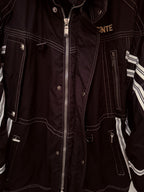 Descente Men's Black Colorblock Full-Zip Hooded Jacket — view 5
