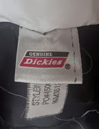 Dickies Men's Black Full-Zip Hooded Jacket — brand label