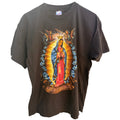 Virgin De Guadalupe Religious Graphic T Shirt Tennessee River Mens L