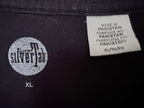 Levi's Men's Black Oversized Crewneck T-Shirt — brand label