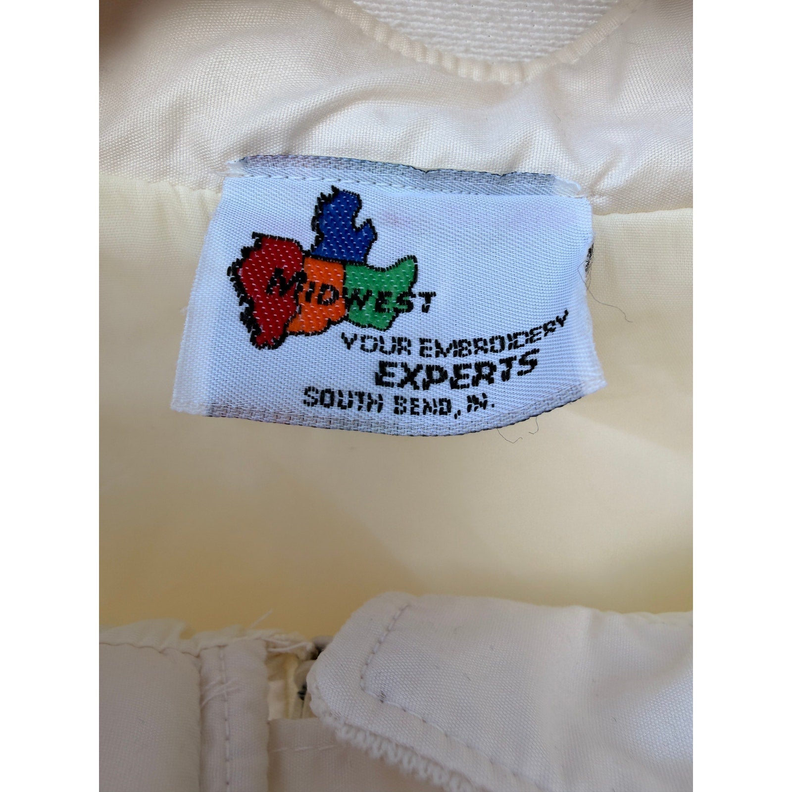 Prairie Wind Embroidered Jacket Mens XL White Western Workwear Vintage