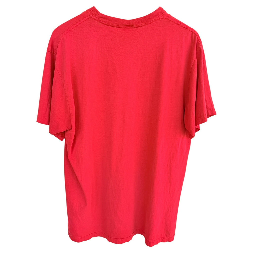 NBA Spalding Graphic T Shirt Mens XL Red Basketball Logo Short Sleeve Tee