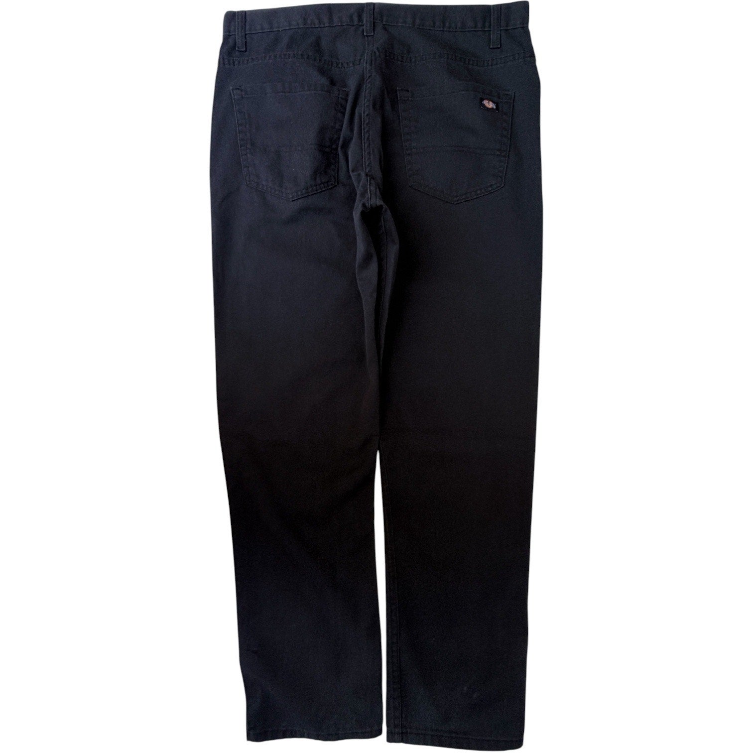 Dickies Mens Pants 36x32 Black Slim Taper Workwear Chino Durable Work Pants