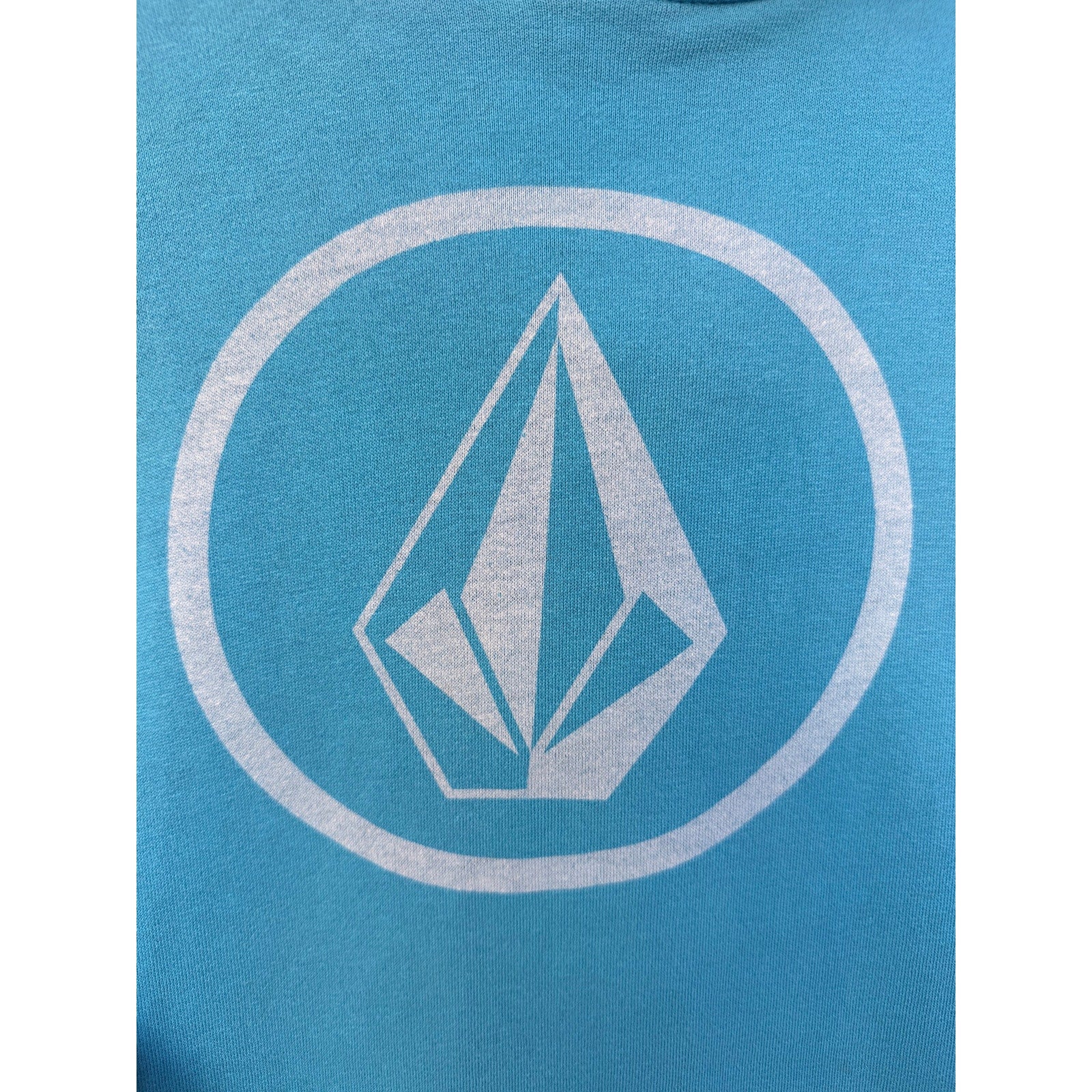 Volcom Pullover Hoodie Mens XL Blue Graphic Skate Surf Streetwear Sweatshirt