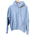 Champion Reverse Weave Hoodie Mens Large Gray Heavyweight Pullover