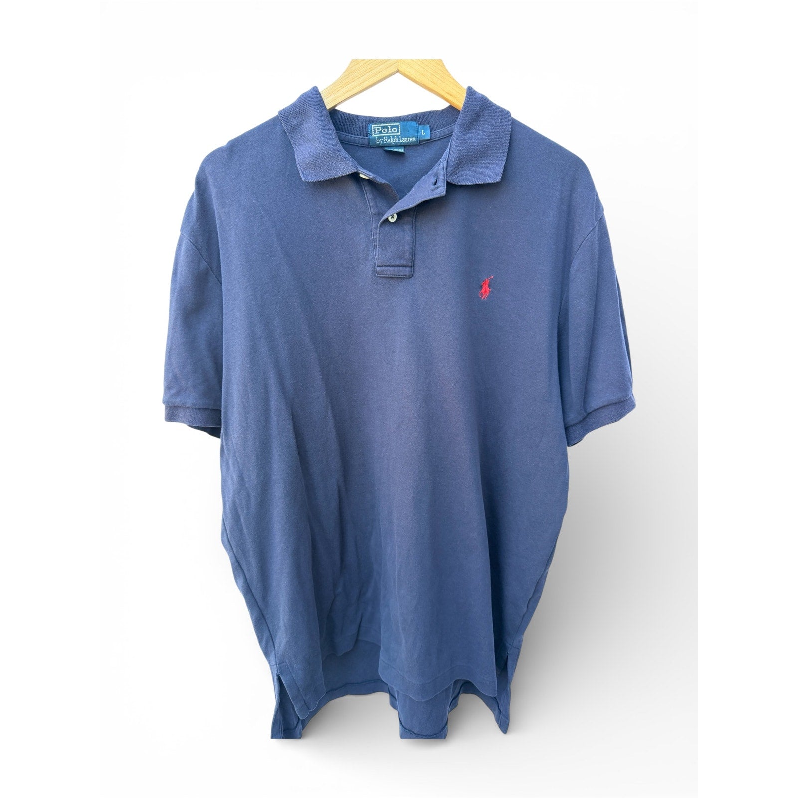 Polo Ralph Lauren Blue Polo Shirt Large