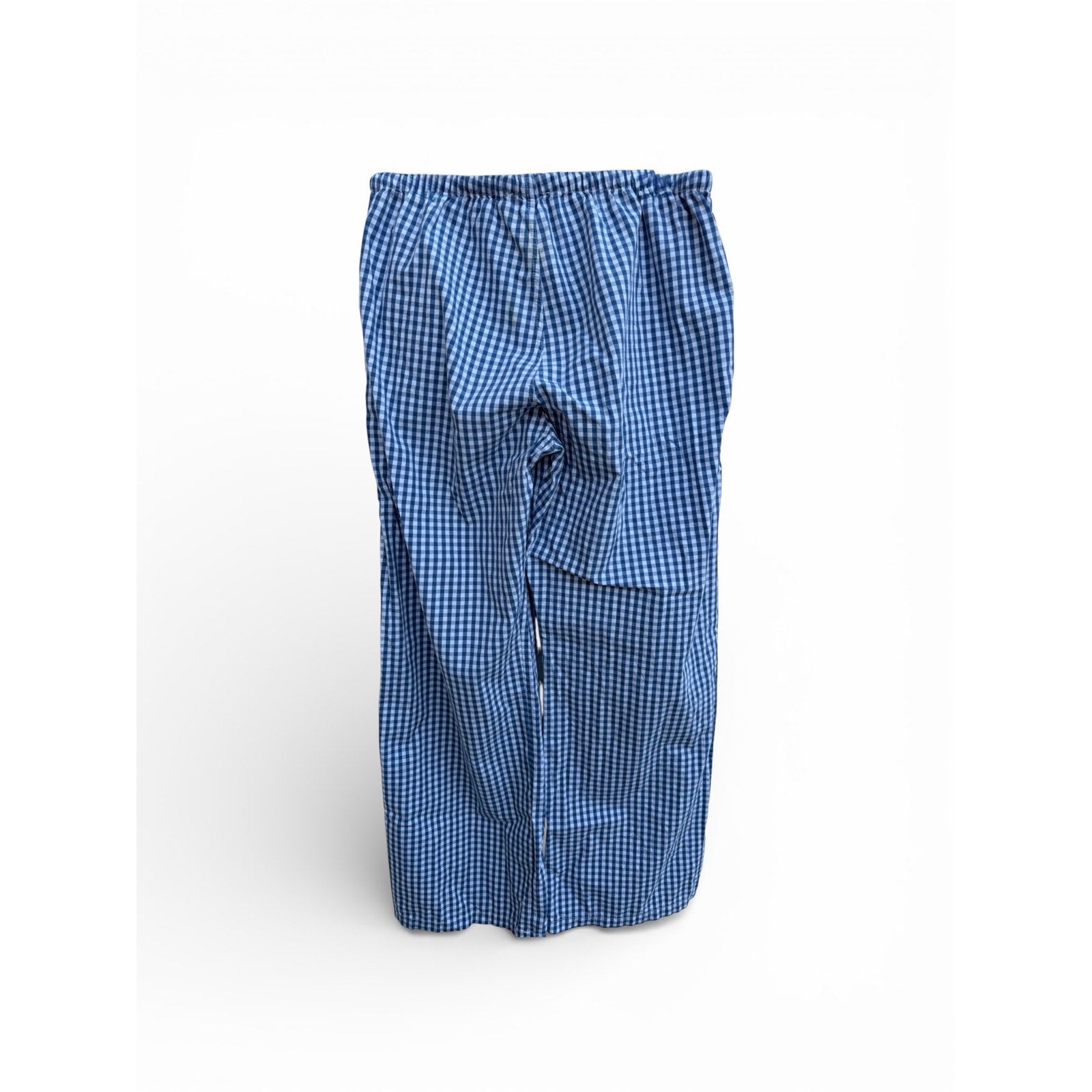 Brandy Melville Blue Gingham Pajama Pants Womens One Size Lounge Pants