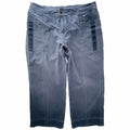 Nike Women's Capri Athletic Pants Medium Blue Elastic Waist Pockets