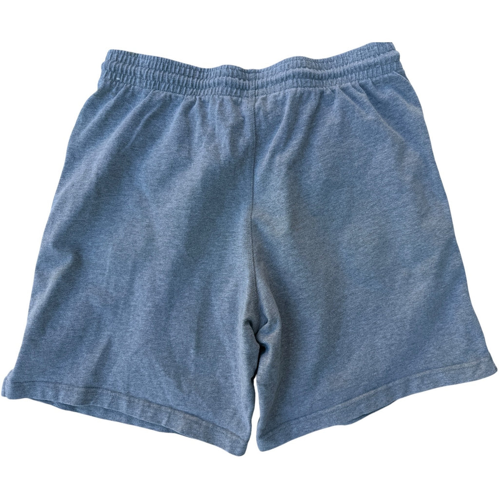 Nike Sweat Shorts Mens Gray Swoosh Lounge Gym Athletic
