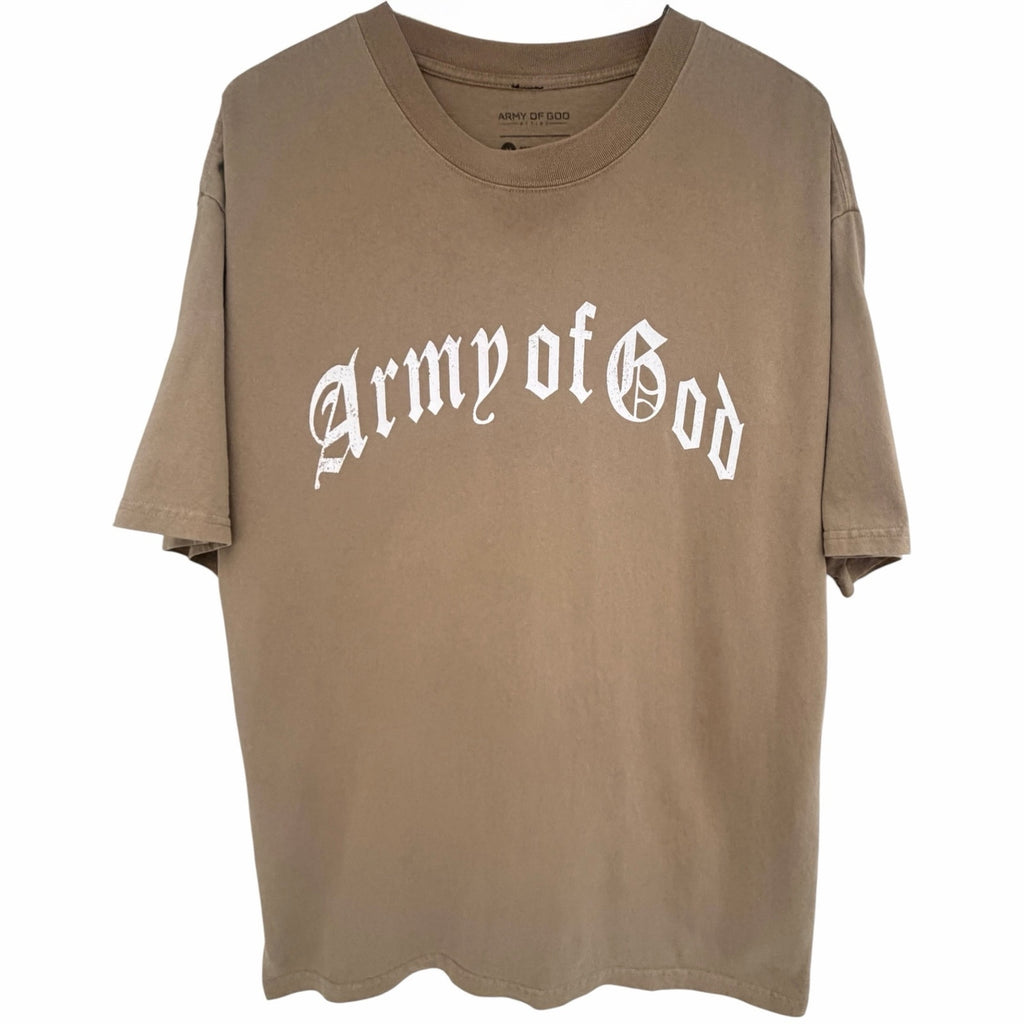 Army of God Pray for Your Homies Christian Graphic T-Shirt - product photo 2
