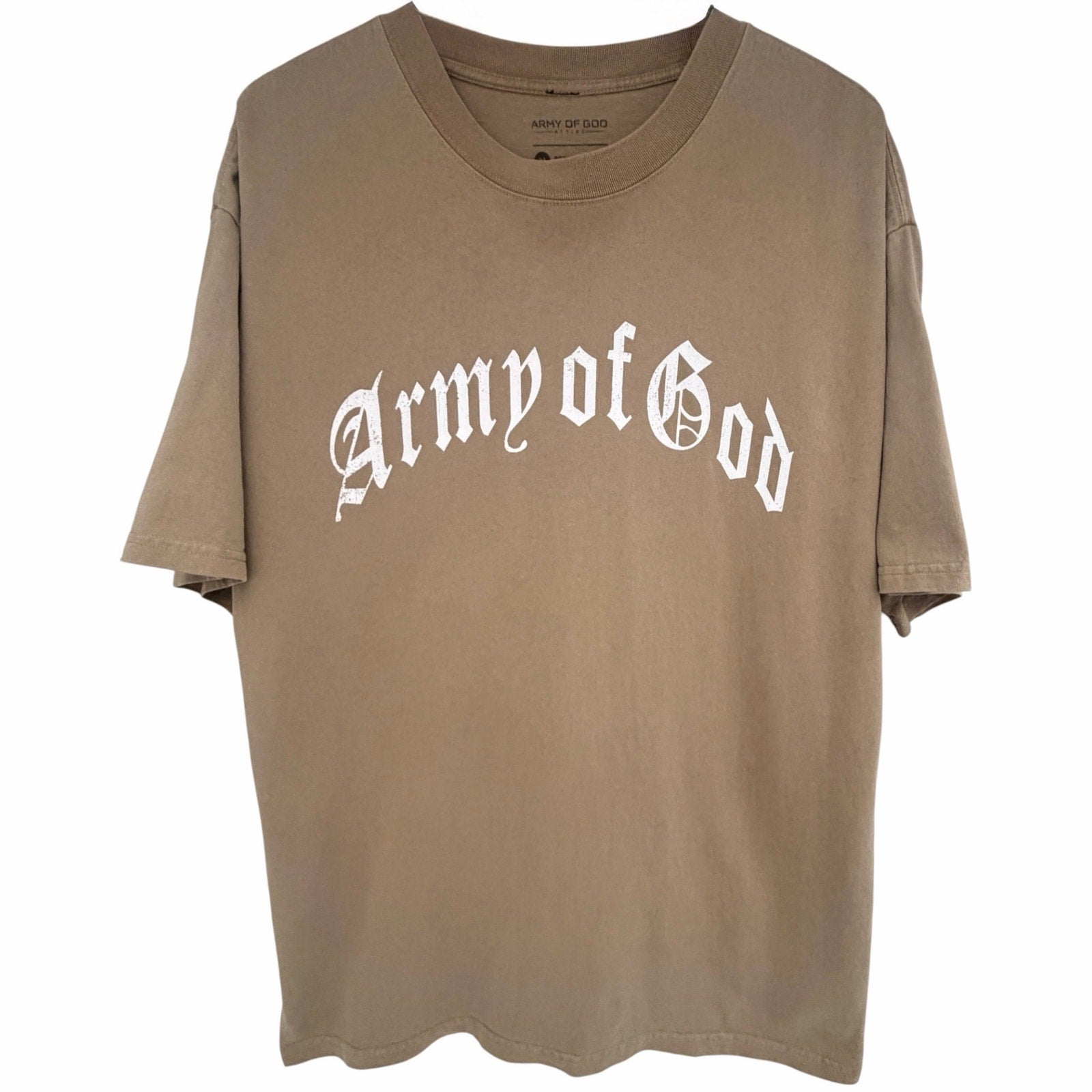 Army of God Pray for Your Homies Christian Graphic T-Shirt - product photo 2