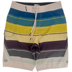 Fox Men's Blue Striped Swimwear — front view