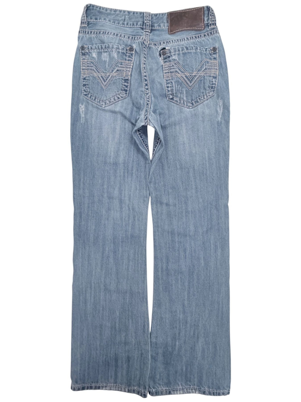 Rock & Roll Cowboy Men's Blue Jeans — back view