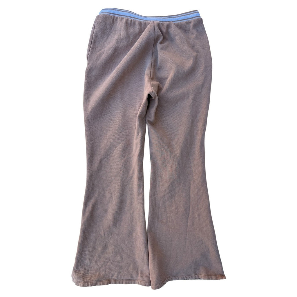 Victoria Secret PINK Womens Medium Brown Wide Leg Lounge Pants Soft Cozy