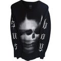 SUS BOY Men's Black Crewneck T-Shirt — front view