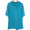 Polo Ralph Lauren Polo Shirt Mens XL Turquoise Purple Pony Short Sleeve