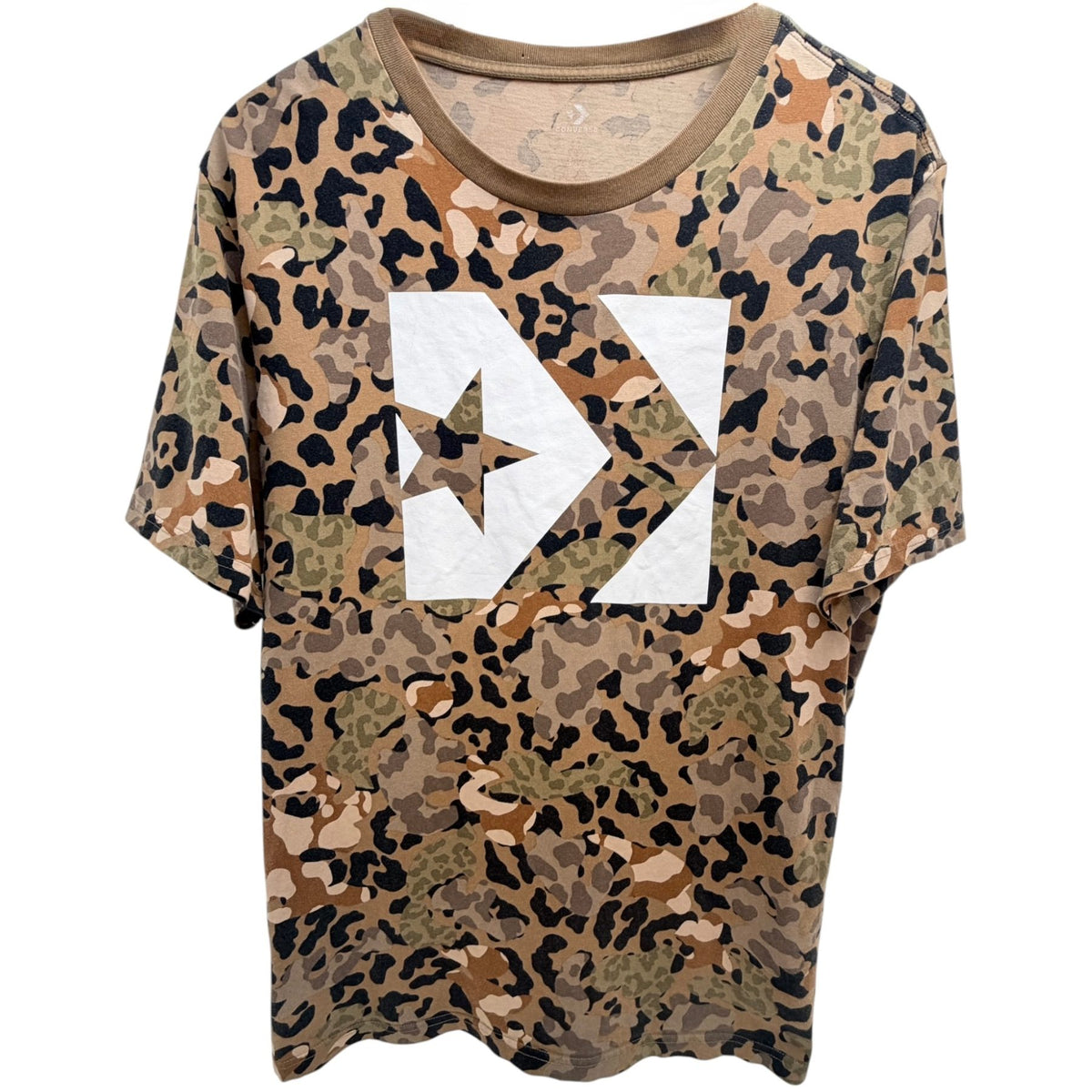 Converse Men's Brown T-Shirt — front view