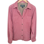 Woolrich Women's Pink Fleece Jacket — front view