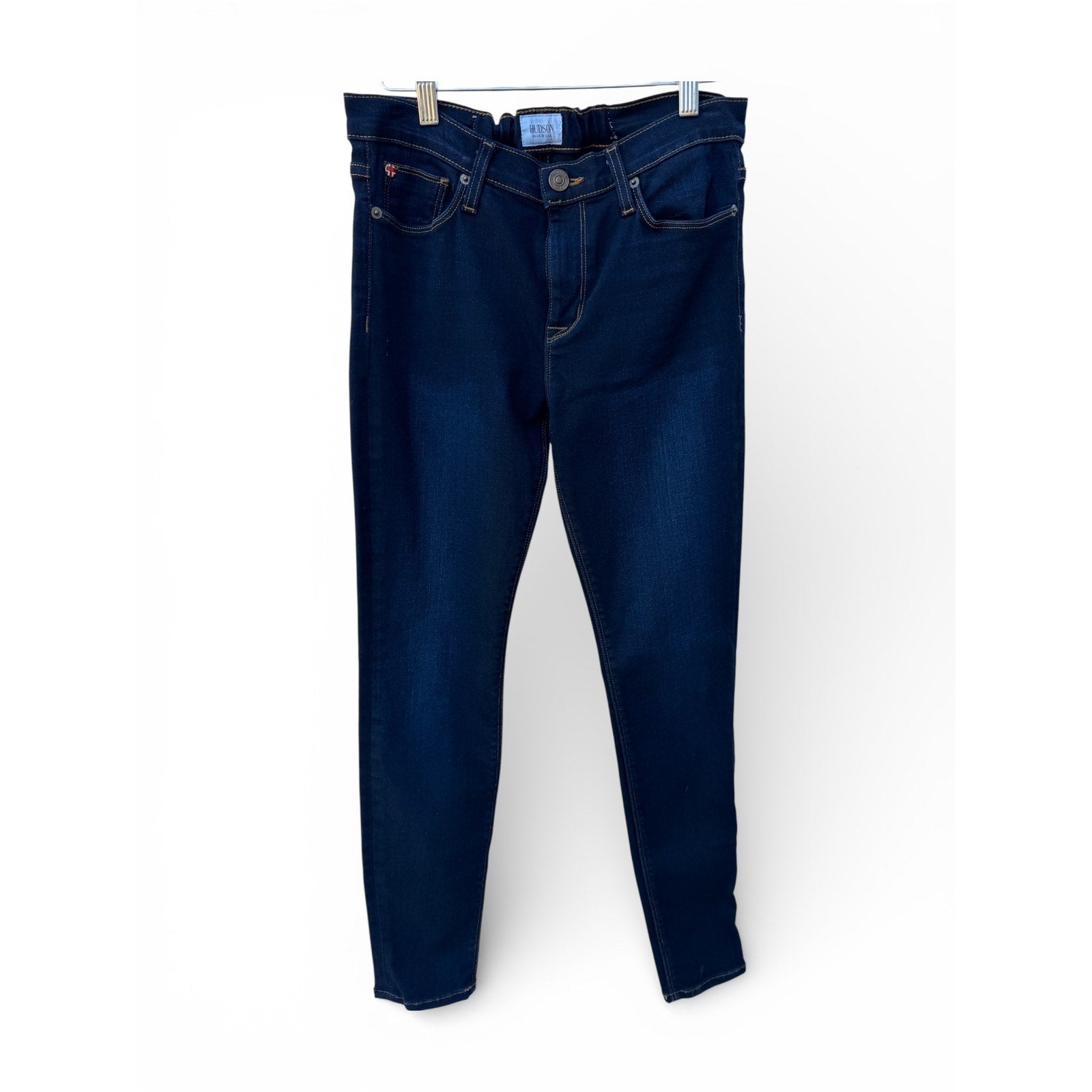 Hudson Blue Women's Dark Wash Skinny Jeans 29