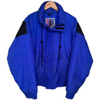 Steep Slopes Men's Blue Colorblock Full-Zip Jacket — front view