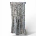 Anthropologie Cable Knit Sweater Pants Gray Womens M