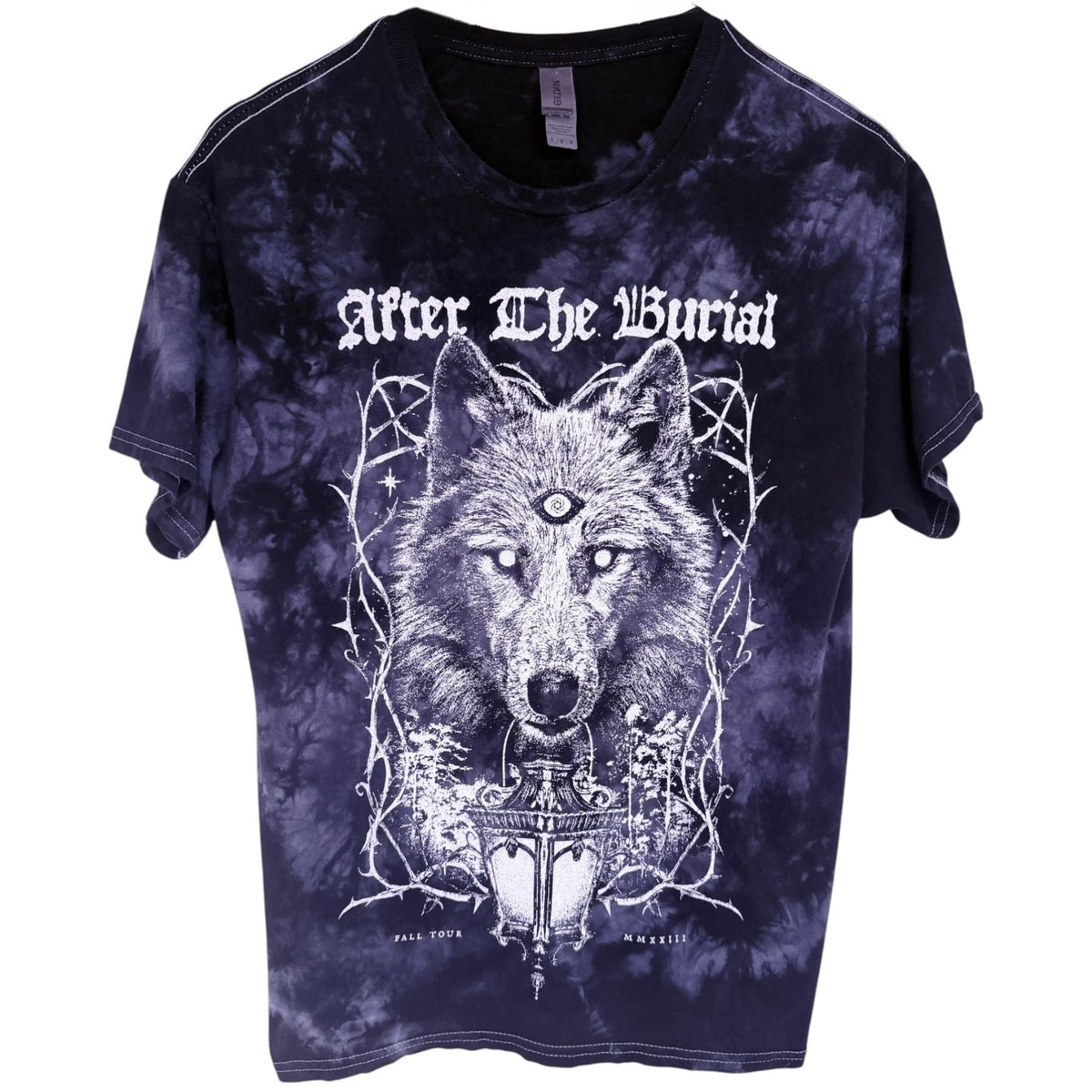 Gildan Men's Black After the Burial Heavy Cotton T-Shirt — front view
