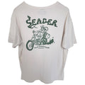 Seager That Good Good Company Motorcycle Graphic T Shirt Mens XL Beige