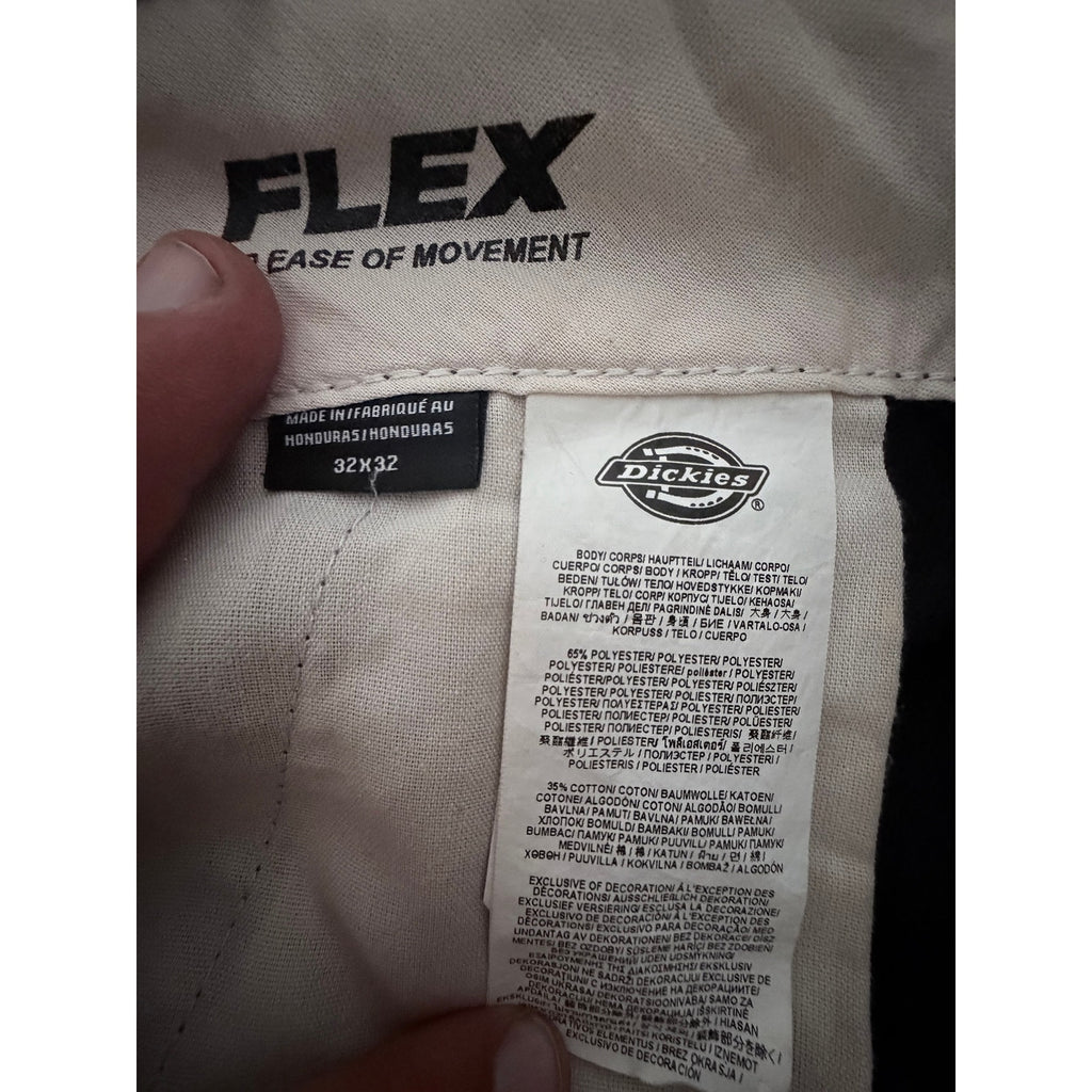 Dickies Flex Work Pants Mens 32x32 Black
