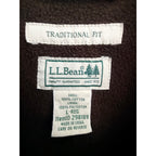 L.L.Bean Men's Red Plaid Fleece-Lined Flannel Shirt Large - product photo 3