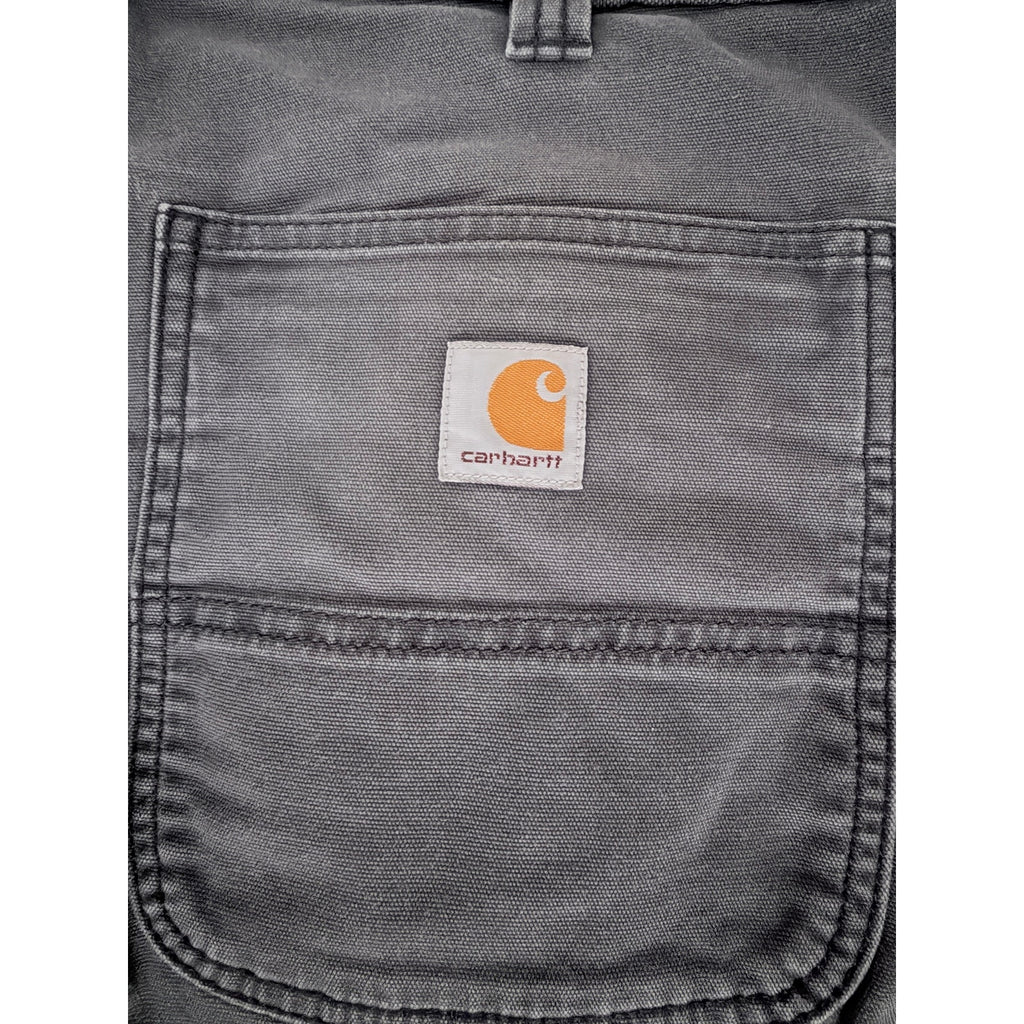 Carhartt Rugged Flex Double Front Utility Work Pants Mens Gray 32x32 Relaxed Fit