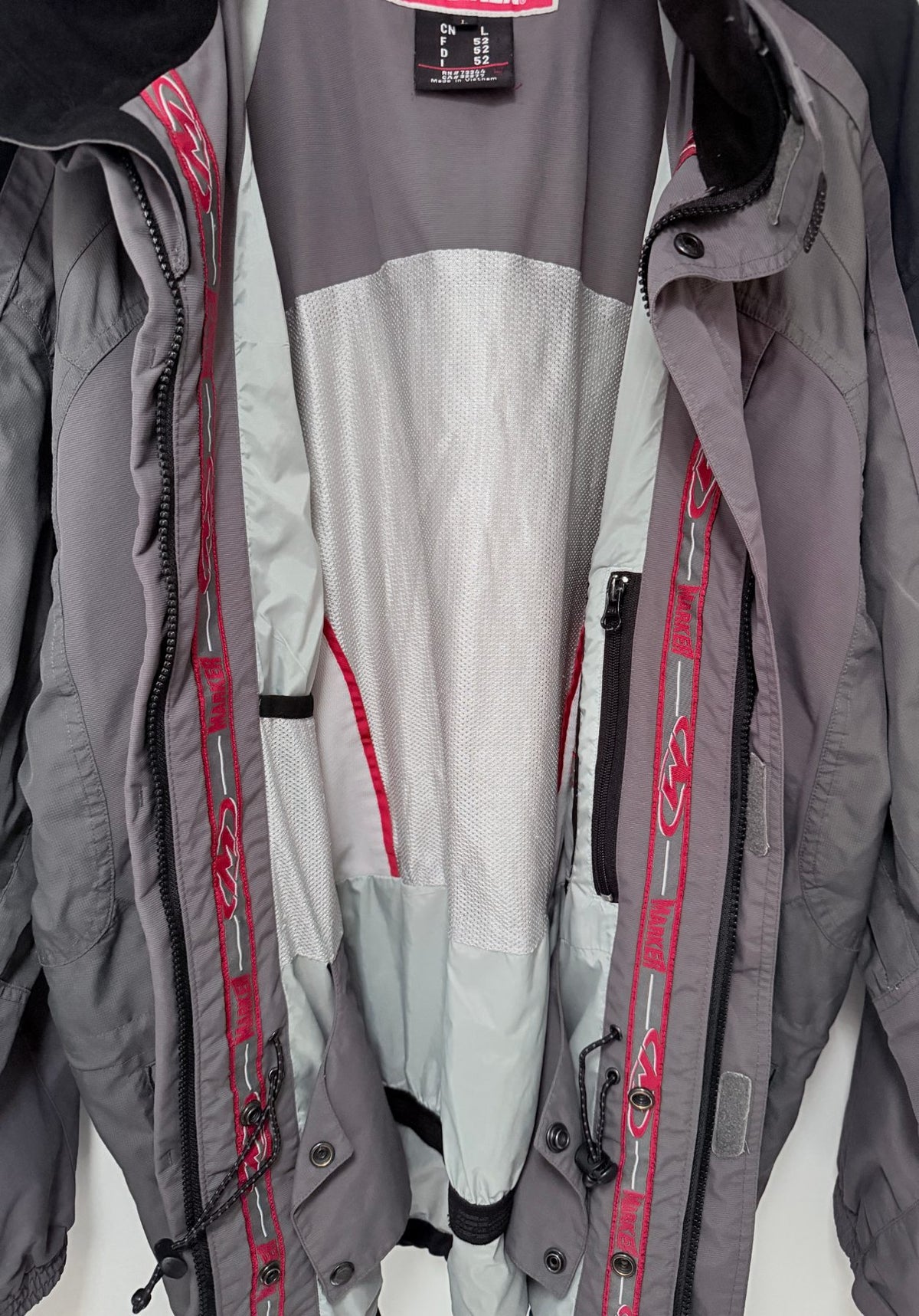 Marker Men's Gray Colorblock Jacket — view 4