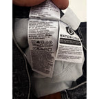 Levi's Wedgie Straight High-Rise Jeans Women's 27 Washed Black detail image 7