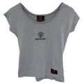 Jagermeister Graphic T Shirt Womens M L Gray Embroidered Logo Tee