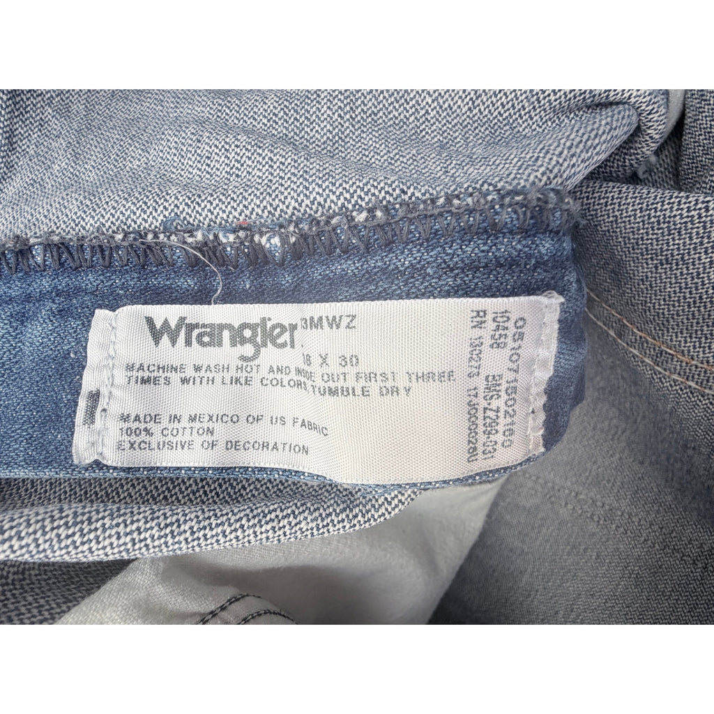 Wrangler Relaxed Fit Jeans Mens 38x30 Blue Western Denim Pants