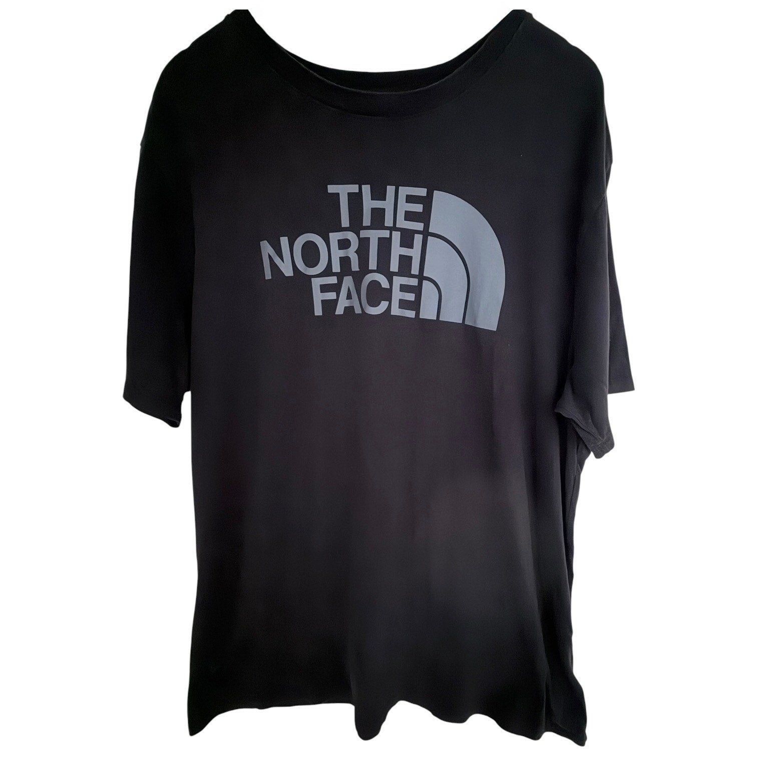 The North Face T Shirt Mens XL Black Big Logo Short Sleeve Outdoor Tee