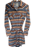 Panhandle Rough Stock Women's Blue Rough Stock Dress — front view